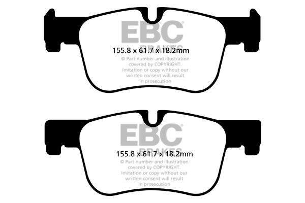 EBC Brakes DP22143 Remblokset