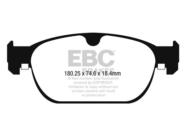 EBC Brakes DP42260R Remblokset