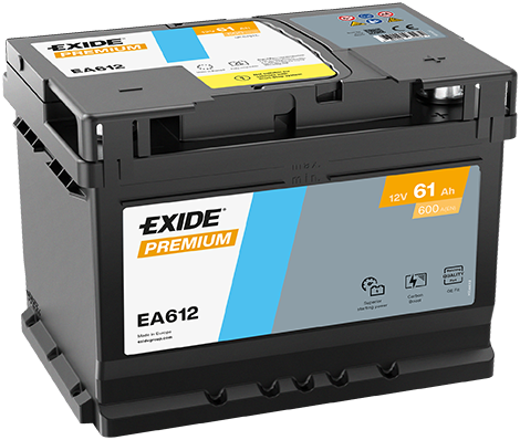 Exide EA612 Accu