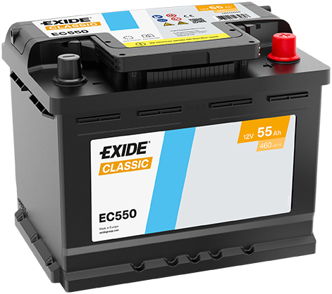 Exide EC550 Accu