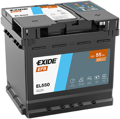 Exide EL550 Accu